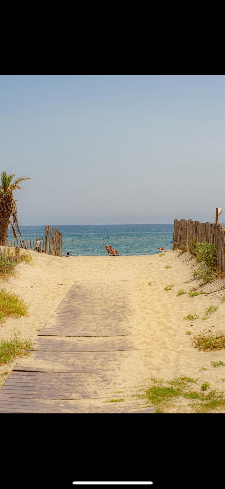 Agreable Studio Les Pieds Dans L'Eau Le Barcarès Екстериор снимка